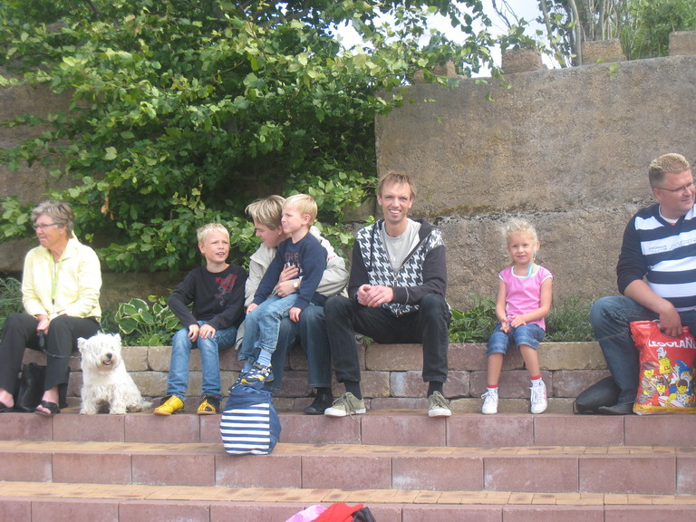 Legoland med Kasper, Victor, Birgit og Dan
